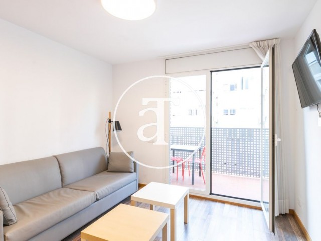 Monthly rental flat with 3 double bedrooms steps from the Sagrada Familia