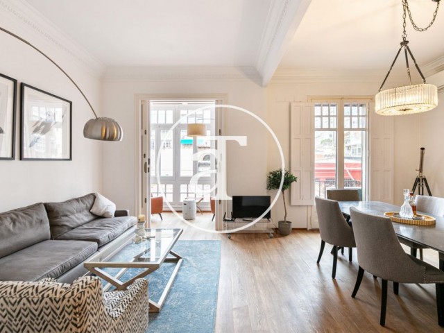 Monthly rental flats with 3 bedrooms in Carrer de Paris