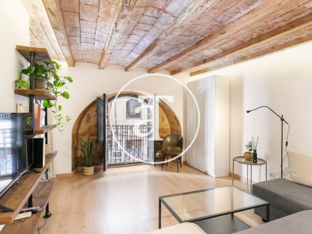 Monthly rental apartment with 1 bedroom in the center of Barcelona